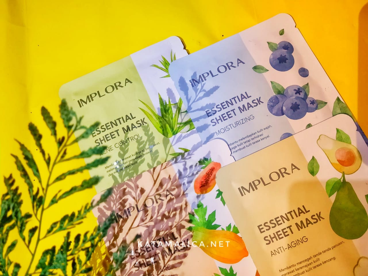 implora essential sheet mask