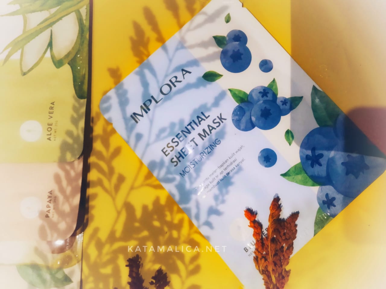 implora essential sheet mask