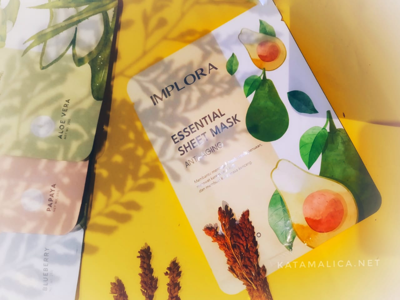implora essential sheet mask